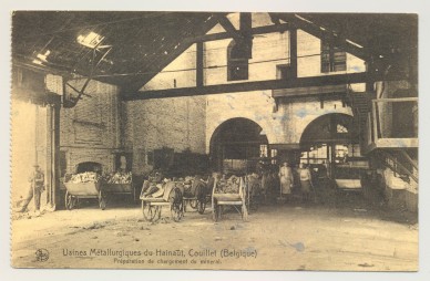 Couillet, usines UMH, 24-06-1925, PREPARATION CHARGEMENT MINERAI.jpg